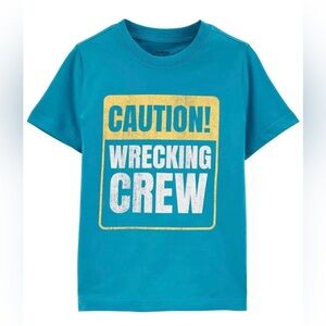 Osh Kosh Blue Wrecking Crew Kids T-Shirt in 24 months